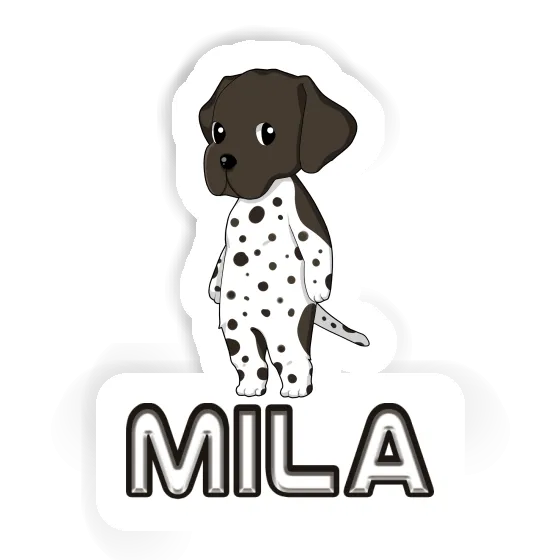 Chien de chasse Autocollant Mila Image