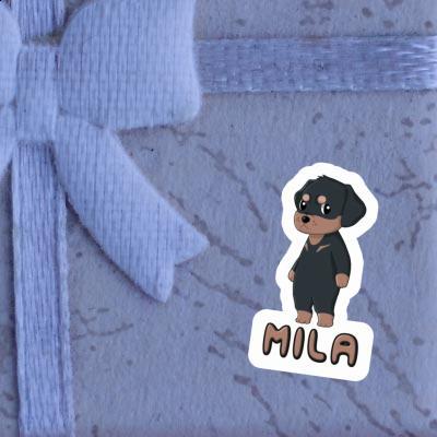 Mila Autocollant Rottweiler Laptop Image