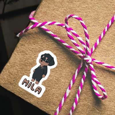 Mila Autocollant Rottweiler Image