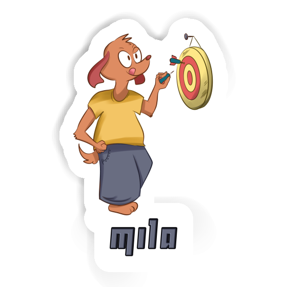 Sticker Mila Darts Player Image