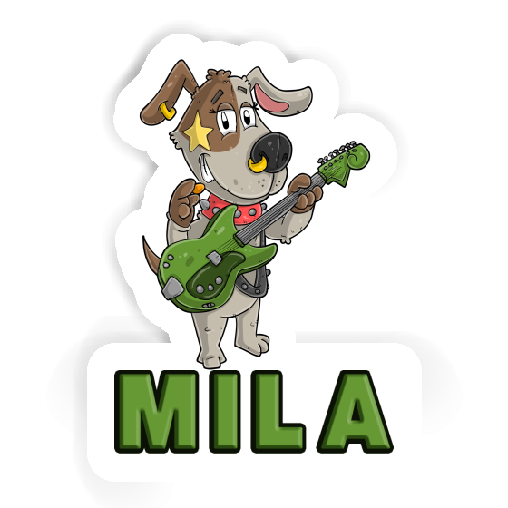 Sticker Mila Guitarist Gift package Image