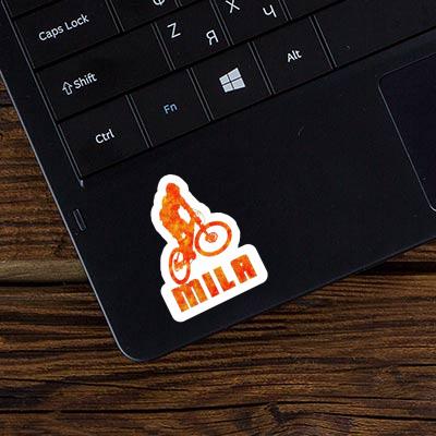 Downhiller Sticker Mila Laptop Image