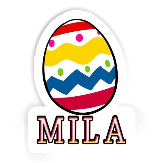 Easter Egg Sticker Mila Notebook Image