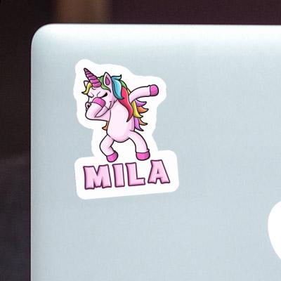 Mila Sticker Einhorn Notebook Image