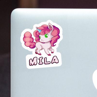 Sticker Einhorn Mila Notebook Image