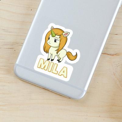 Mila Sticker Unicorn Notebook Image