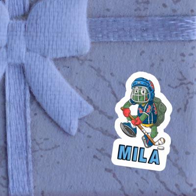 Mila Sticker Hockey Player Gift package Image