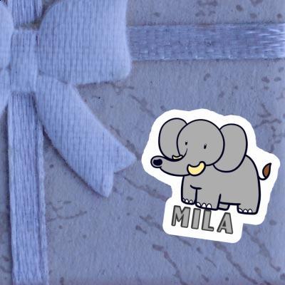 Sticker Mila Elephant Notebook Image