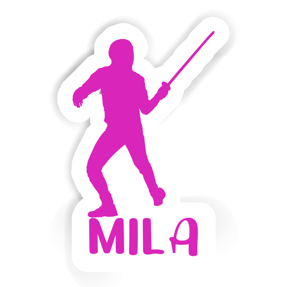 Sticker Fencer Mila Gift package Image