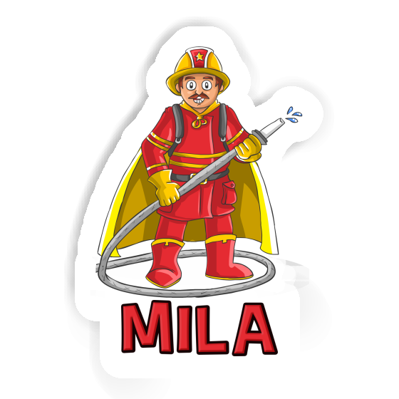 Sticker Firefighter Mila Gift package Image