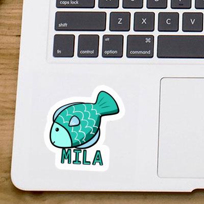 Sticker Mila Fish Notebook Image