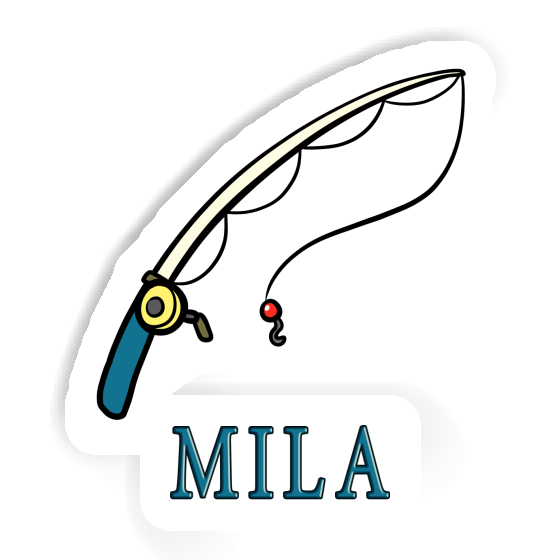 Sticker Fishing Rod Mila Laptop Image