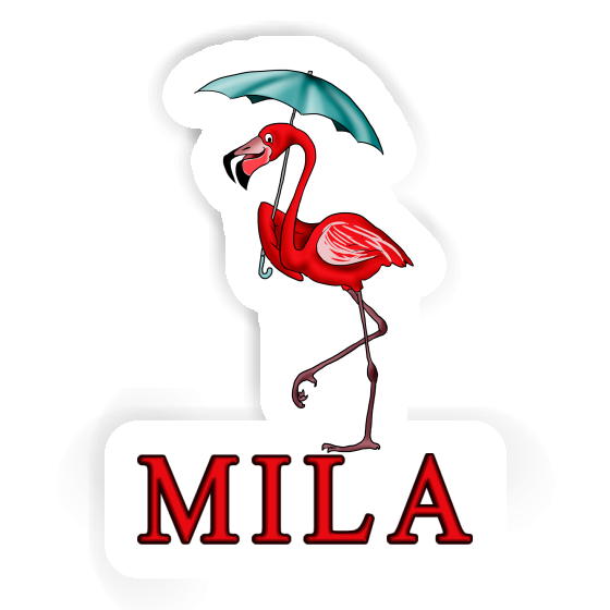 Sticker Mila Flamingo Gift package Image