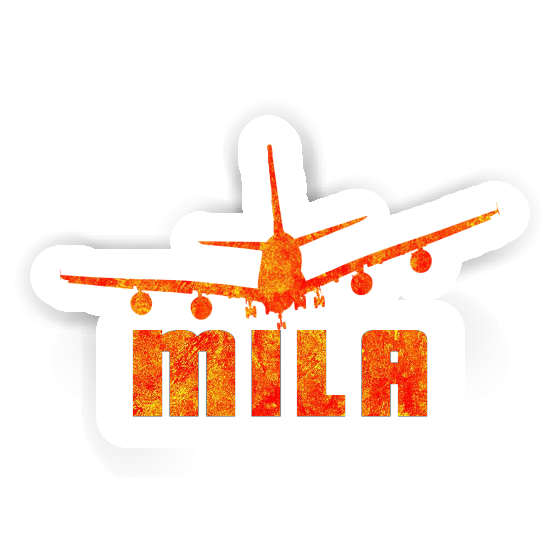 Flugzeug Sticker Mila Gift package Image