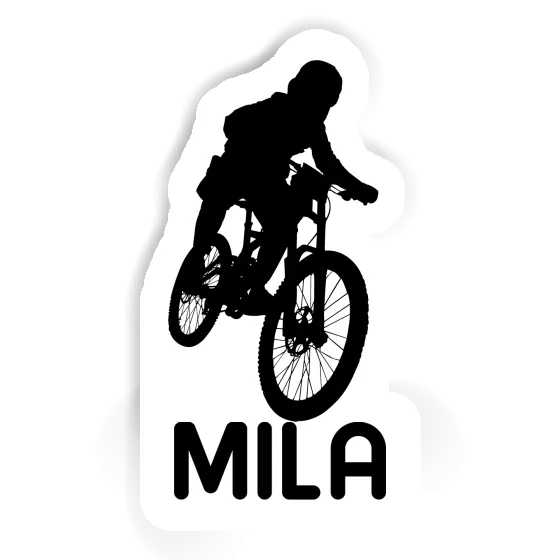 Freeride Biker Aufkleber Mila Image