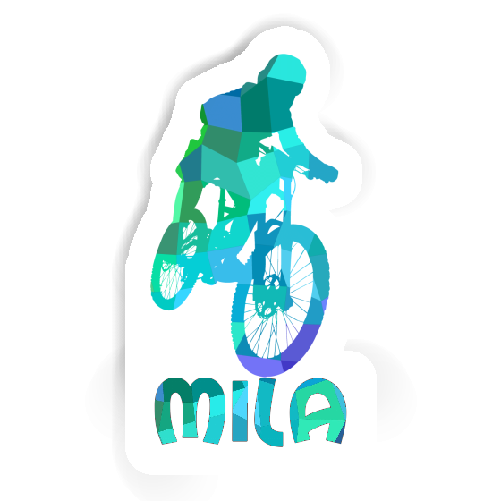 Sticker Mila Freeride Biker Image