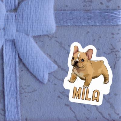 Mila Autocollant Bouledogue Notebook Image