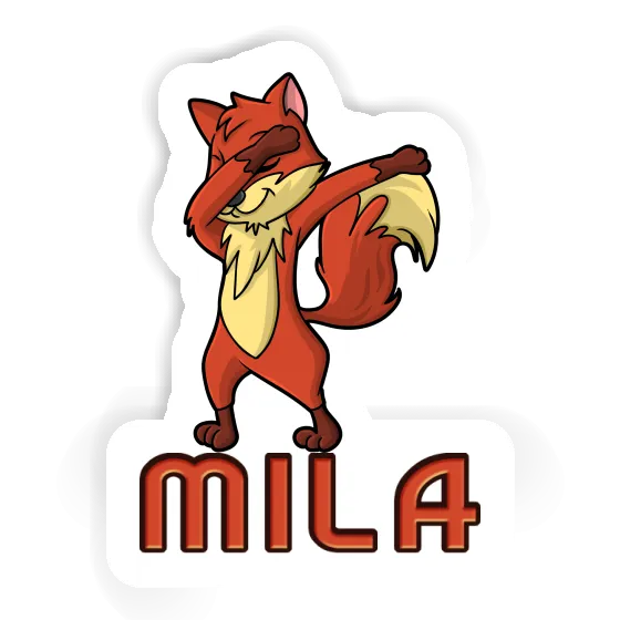 Sticker Dabbing Fox Mila Gift package Image