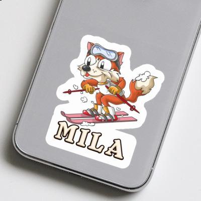 Skier Sticker Mila Gift package Image