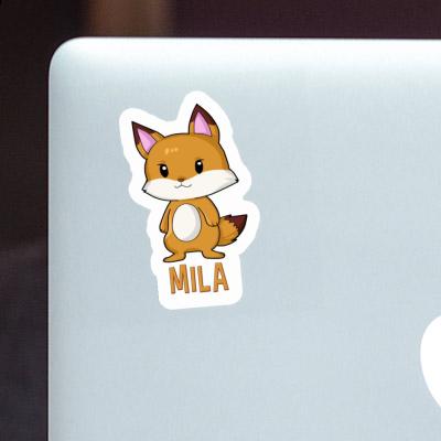 Mila Sticker Fox Notebook Image