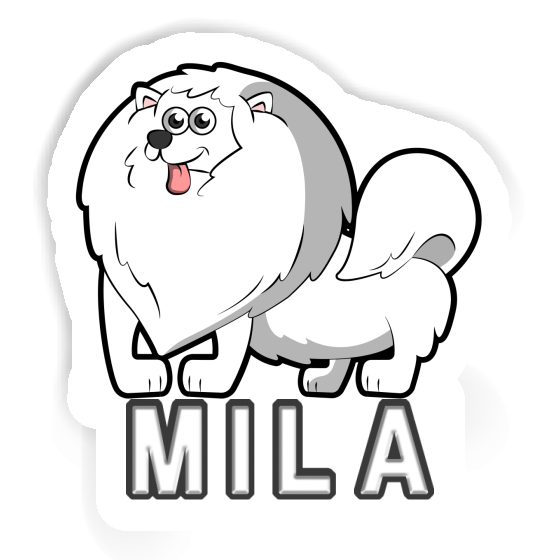 Sticker Mila Deutsche Spitze Notebook Image