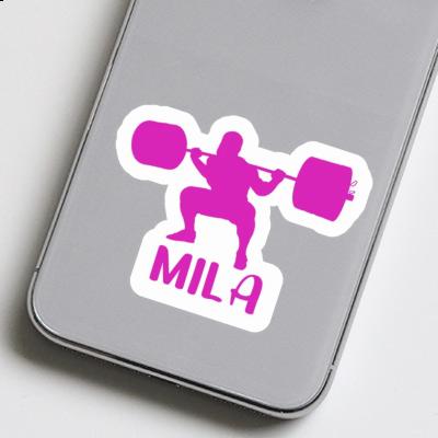 Sticker Weightlifter Mila Gift package Image