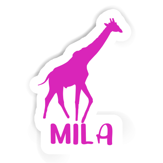 Sticker Mila Giraffe Gift package Image