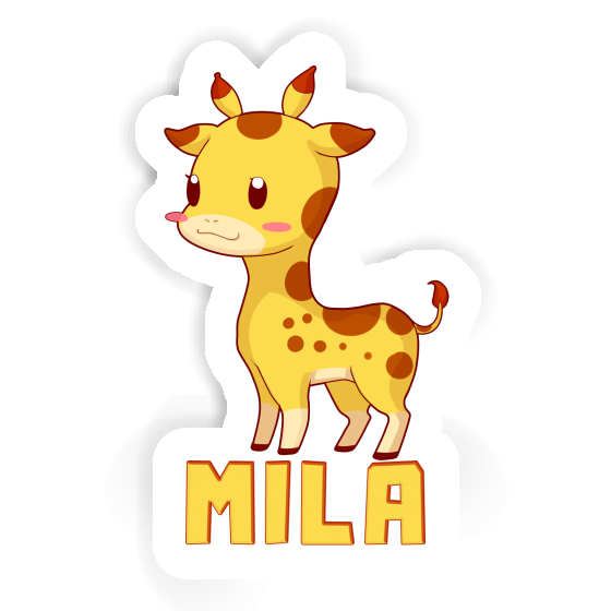 Sticker Mila Giraffe Gift package Image