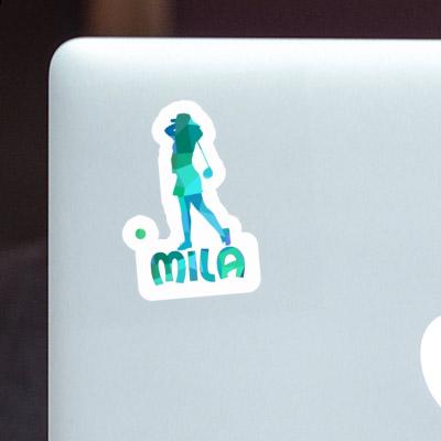 Autocollant Mila Golfeuse Laptop Image