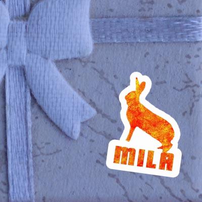 Mila Sticker Rabbit Notebook Image