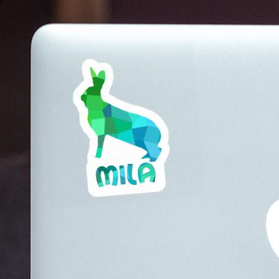 Sticker Rabbit Mila Image