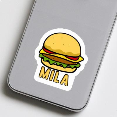 Autocollant Mila Beefburger Laptop Image