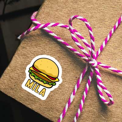 Sticker Beefburger Mila Notebook Image