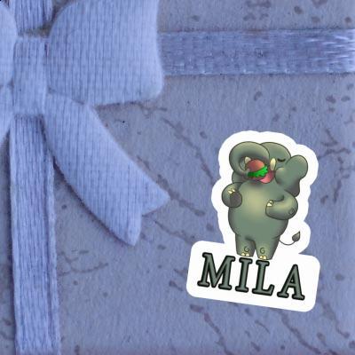 Sticker Mila Elephant Gift package Image