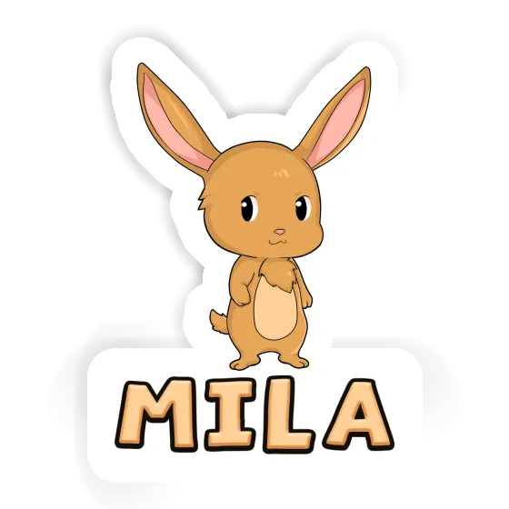 Sticker Mila Rabbit Gift package Image