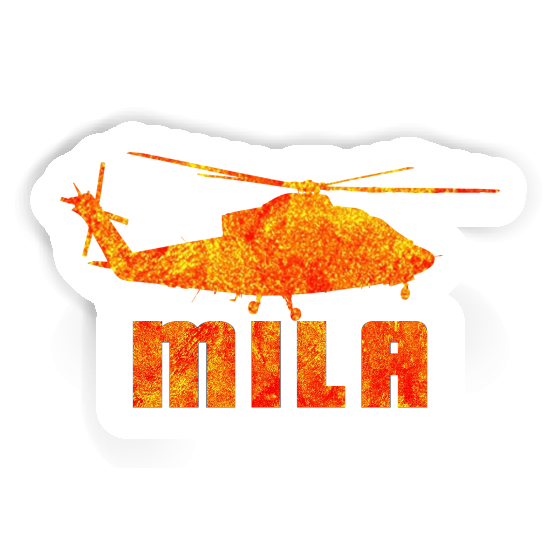 Mila Sticker Helicopter Gift package Image