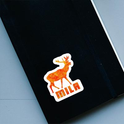 Sticker Hirsch Mila Laptop Image