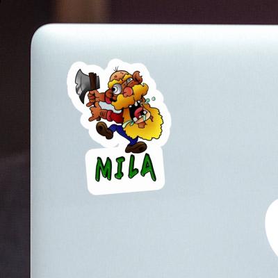 Sticker Lumberjack Mila Laptop Image