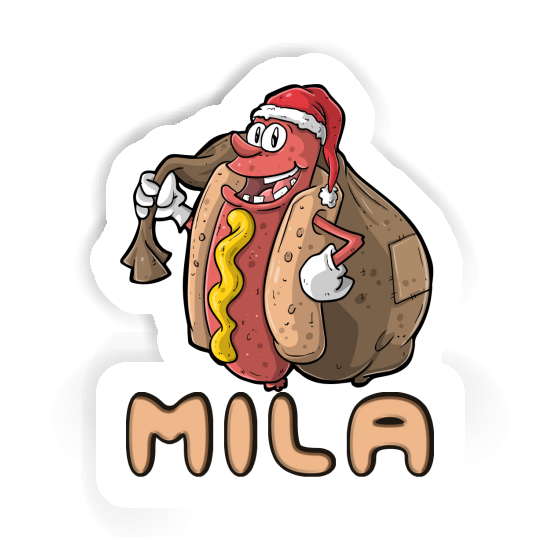 Sticker Mila Hot Dog Gift package Image