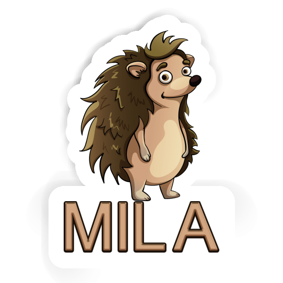 Mila Sticker Hedgehog Image