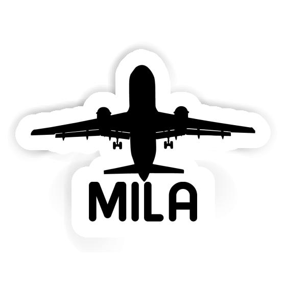 Autocollant Mila Jumbo-Jet Laptop Image