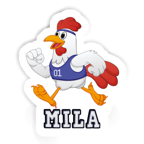 Huhn Aufkleber Mila Image