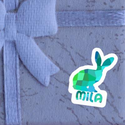 Rabbit Sticker Mila Laptop Image