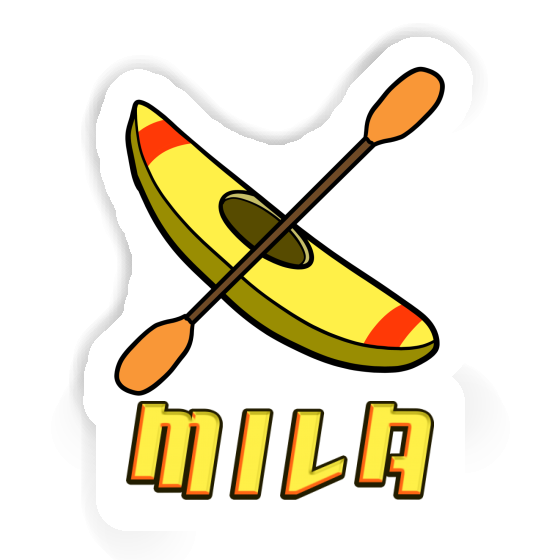 Mila Sticker Canoe Image