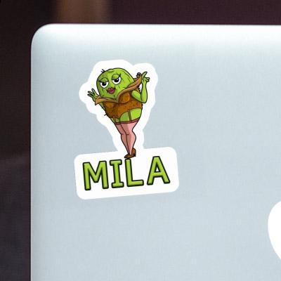 Autocollant Mila Kiwi Laptop Image