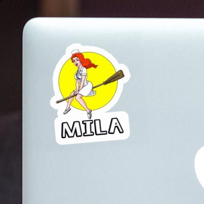 Sticker Nurse Mila Laptop Image