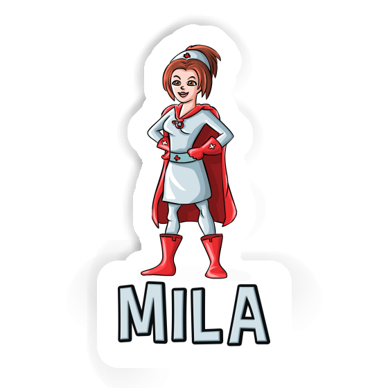 Mila Sticker Nurse Image