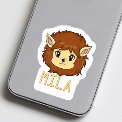 Sticker Mila Löwe Gift package Image