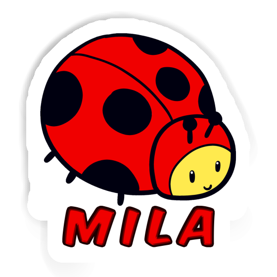 Sticker Ladybug Mila Laptop Image