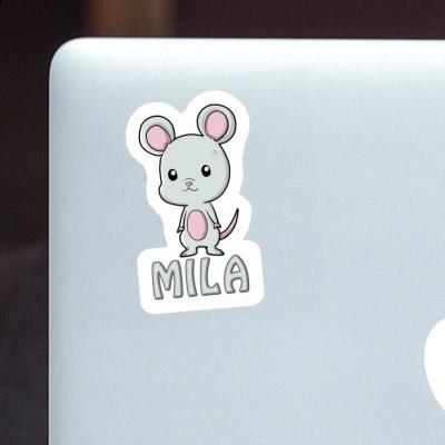 Mila Sticker Maus Notebook Image